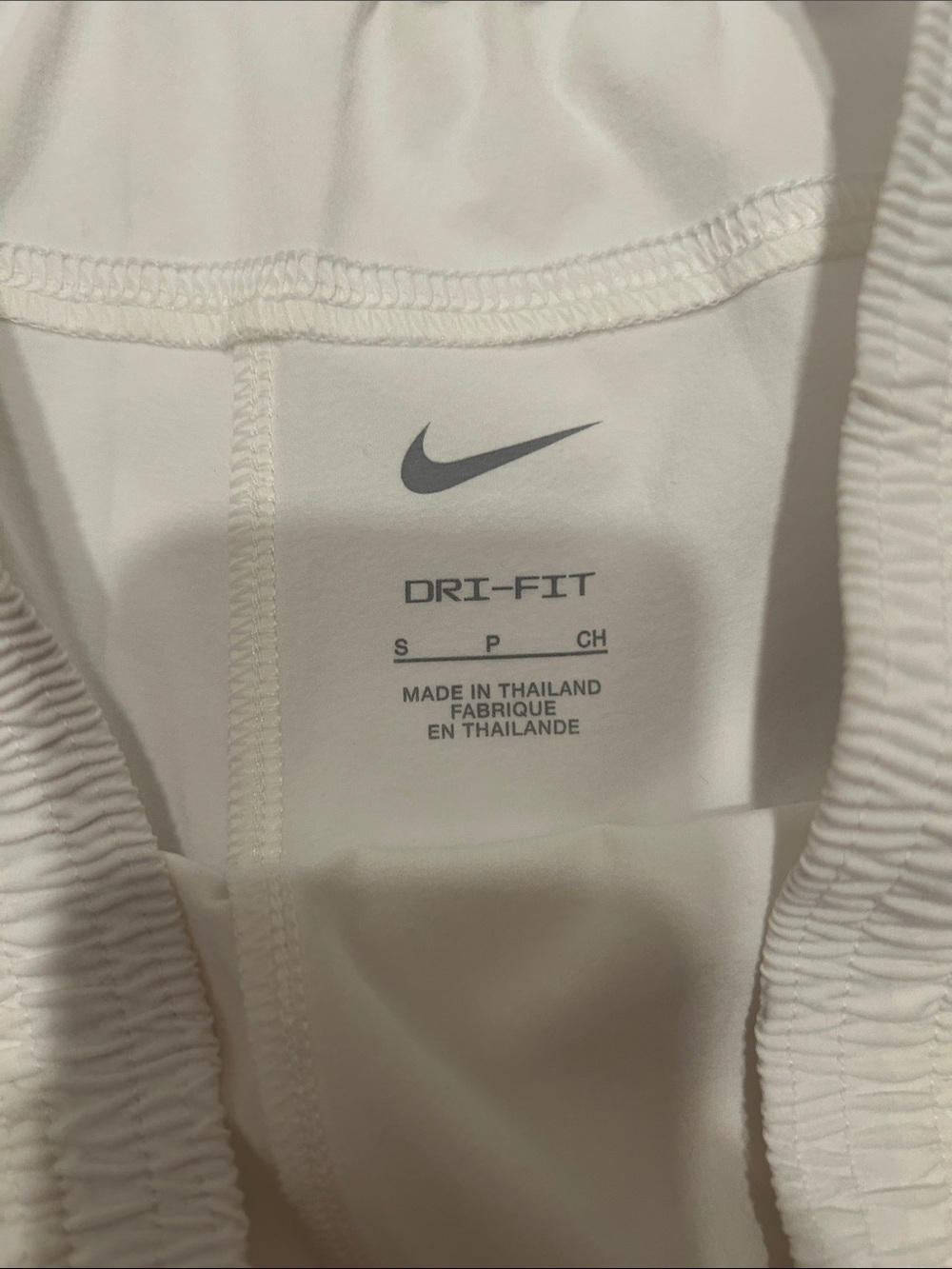 Nike Olive Green Sports Bra, Lime Shorts, Grey Tank & White Running Shorts - Picture 6 of 10